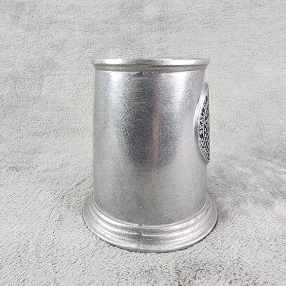 Wilton Armetale Mug Noggin With Great Seal Of The State Of Oklahoma - Picture 6 of 12